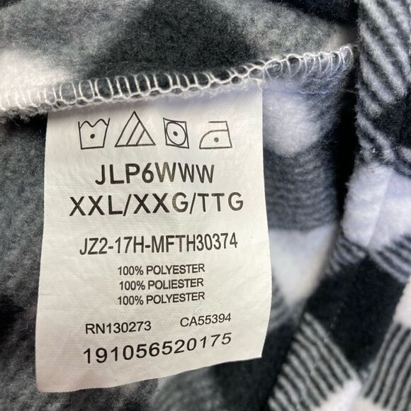 RIDERS‎ by LEE, Women’s Flannel Shirt, Size XXL/XXG/TTG, Black & White checked - Picture 7 of 9